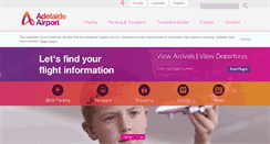 Desktop Screenshot of adelaideairport.com.au